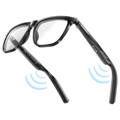 Narrow-temple Audio AI Glasses