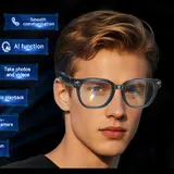 13MP Camera AI Glasses — Worn on face