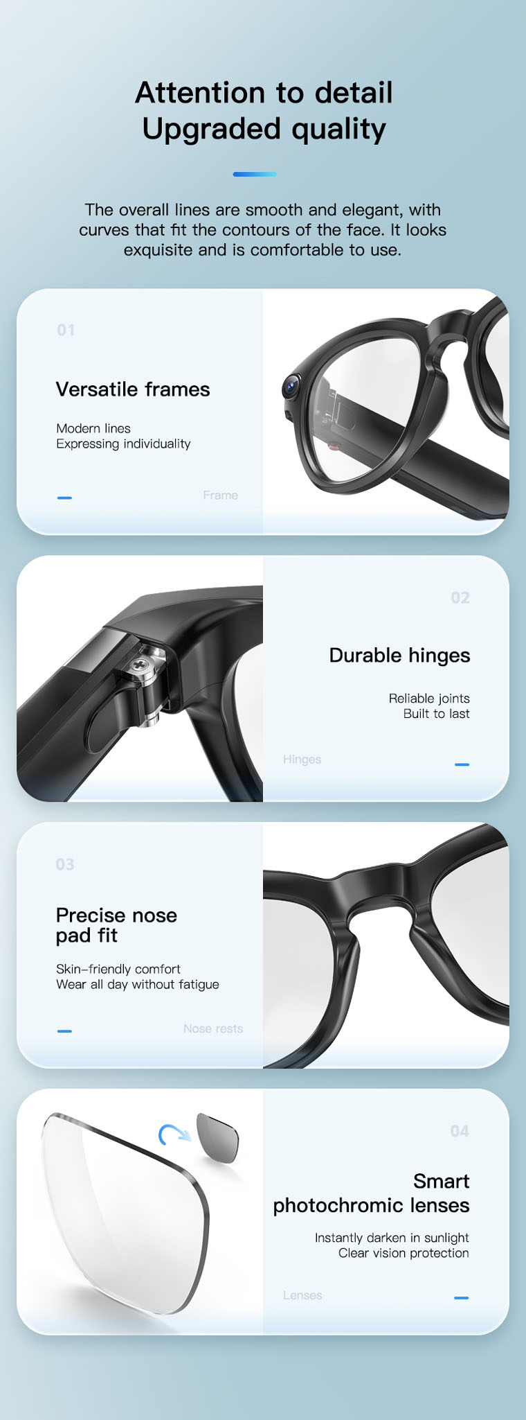 8MP Camera AI Glasses