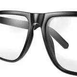 Narrow-temple Audio AI Glasses — Detail close-up