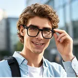 Y05 13MP Smart Glasses — Worn on face